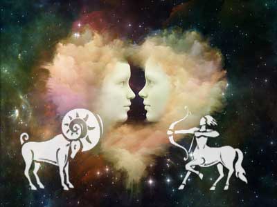 widder-schuetze Widder mit Partner Schütze