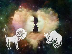 widder-stier-klein Widder mit Partner Stier