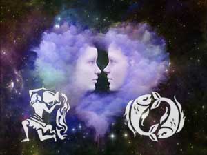 wassermann-fische-klein Wassermann und Fische